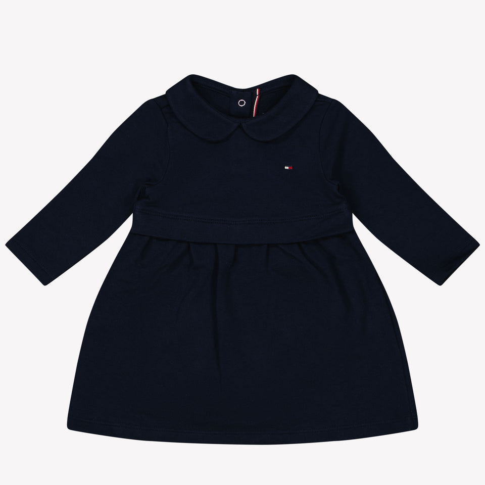 Tommy Hilfiger Bebé Chicas Vestido Navy