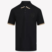 Boss Garçons Polo Noir