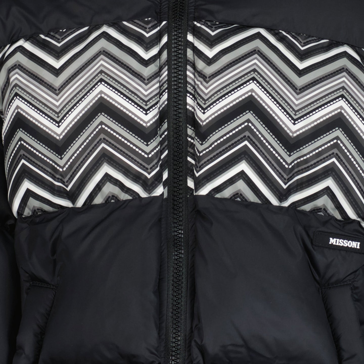 Missoni Enfant Garçons Veste d'hiver Noir