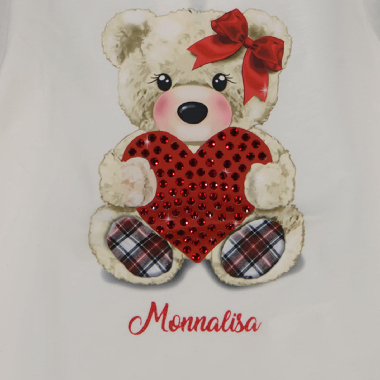 MonnaLisa Bébé Filles T-shirt de blanc