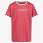 Missoni Kind Mädchen T-Shirt in Fuchsia