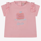 Liu Jo baby Chicas Camiseta en Rosa