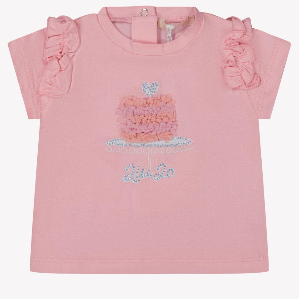 Liu Jo baby Chicas Camiseta en Rosa