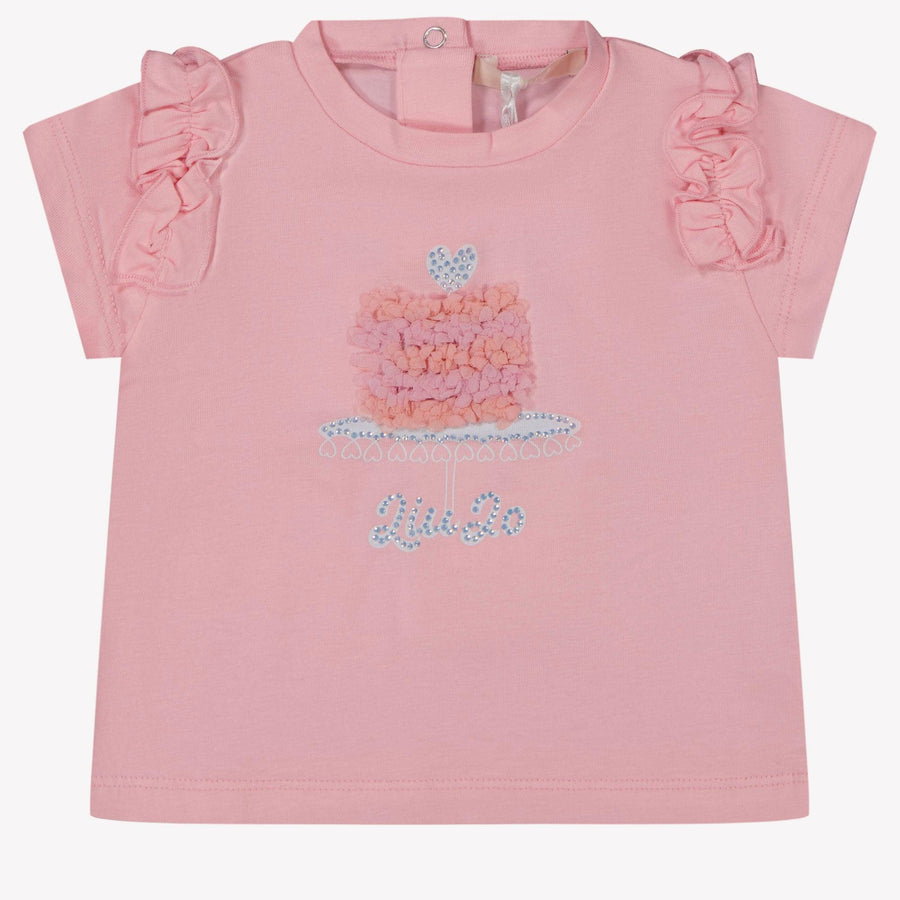 Liu Jo bébé Filles T-shirt Rose