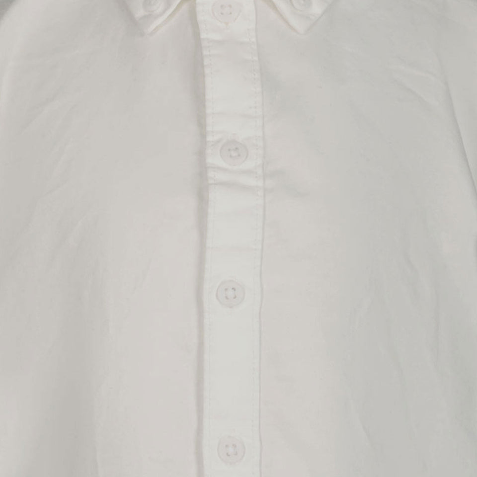 Calvin Klein Enfant Garçons Blouse Blanc