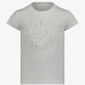Camiseta infantil de Liu Jo Off White