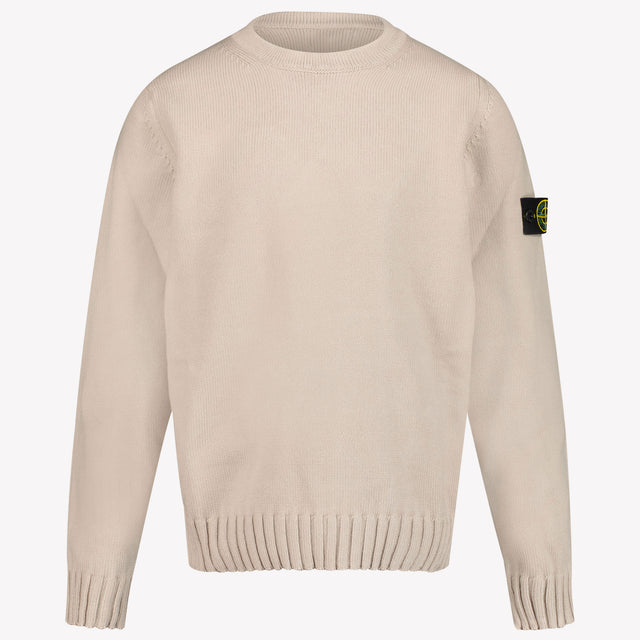 Stone Island Chicos Suéter Beige