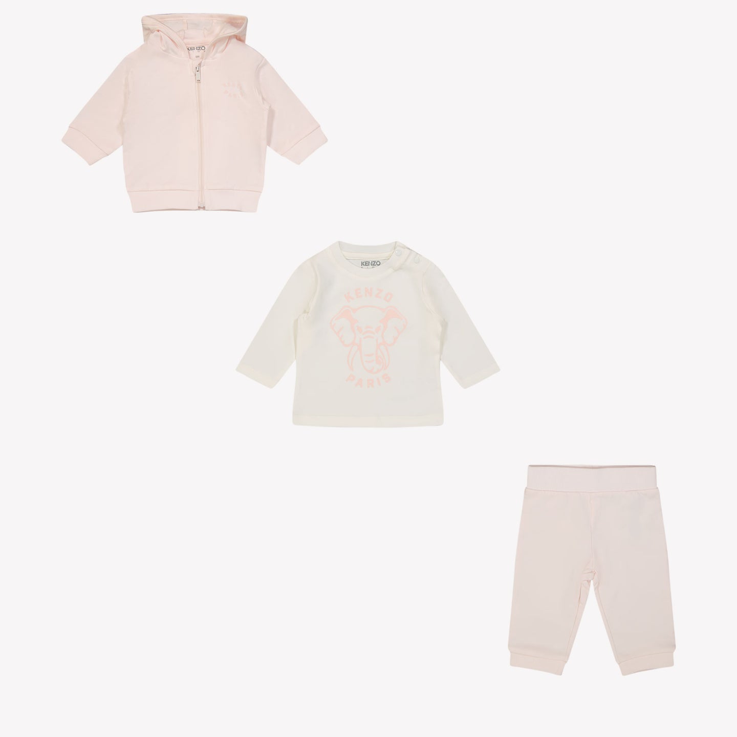 Kenzo Kids Bambino Unisex Tuta da jogging Rosa Chiaro