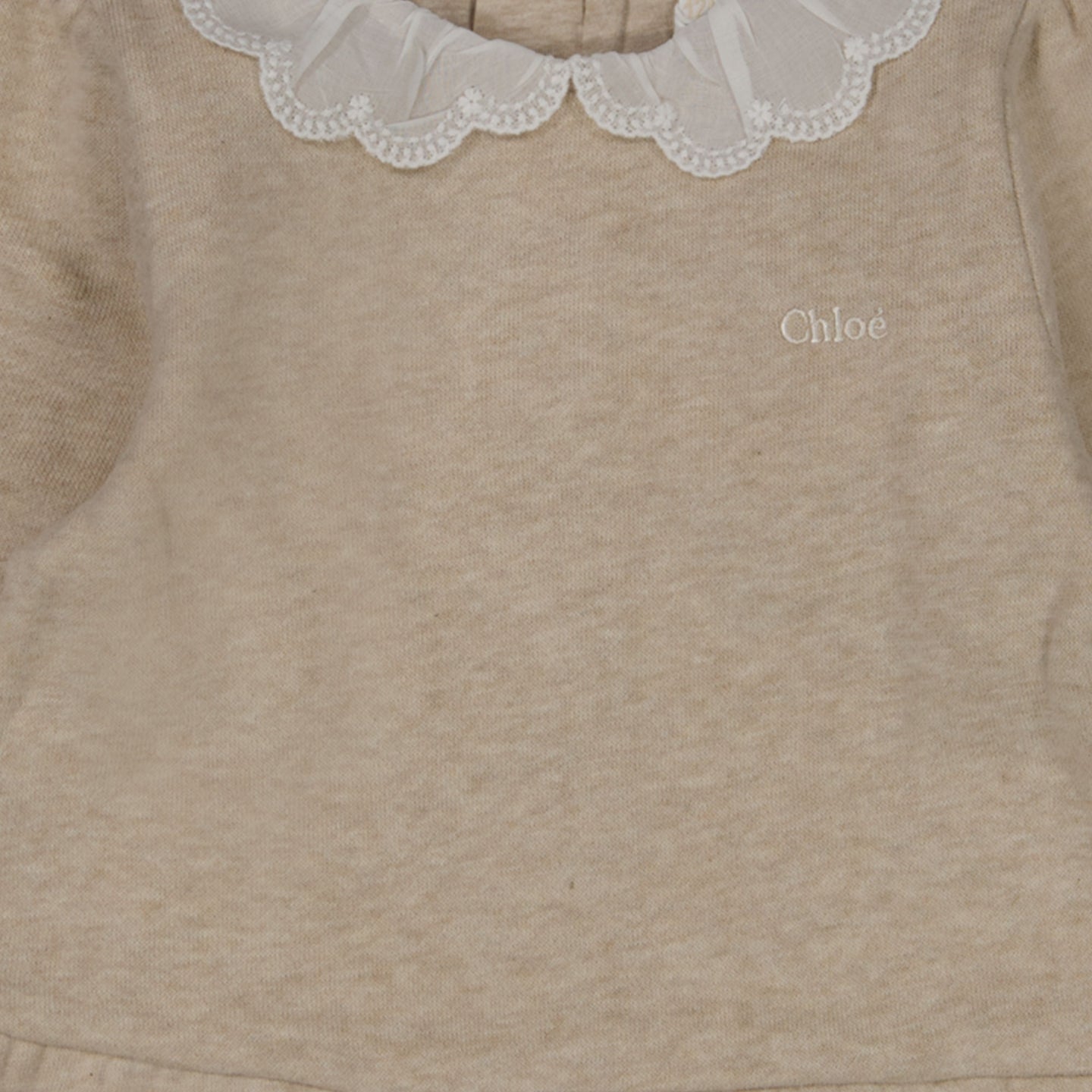 Chloé baby Ragazze Vestito Beige Chiaro