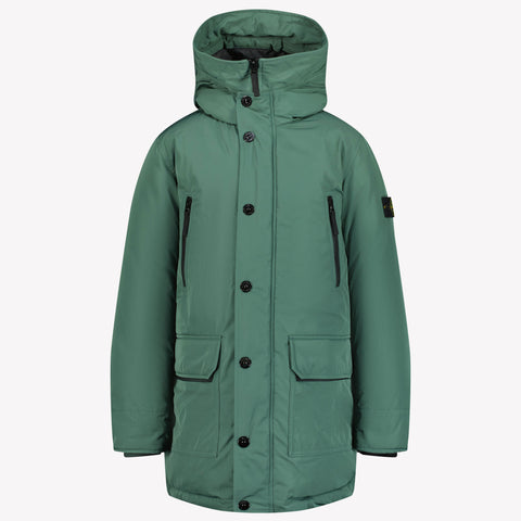 Stone Island Boys winter coat Green