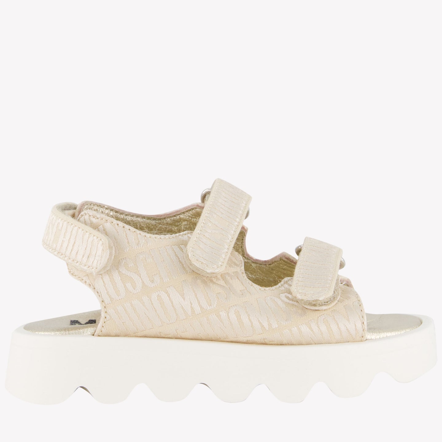 Moschino Unisex Zapatillas Beige