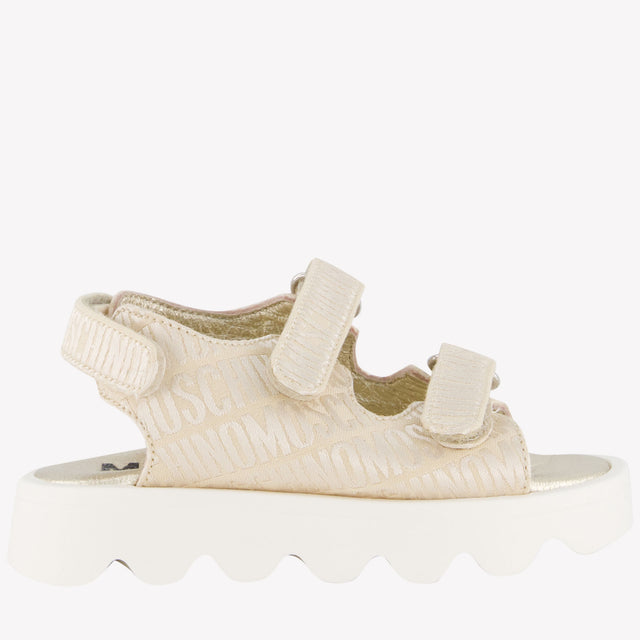 Moschino Unisex Sneaker Beige