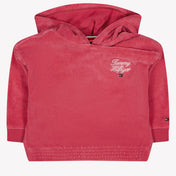 Tommy Hilfiger Baby Mädchen Pullover Fuchsia