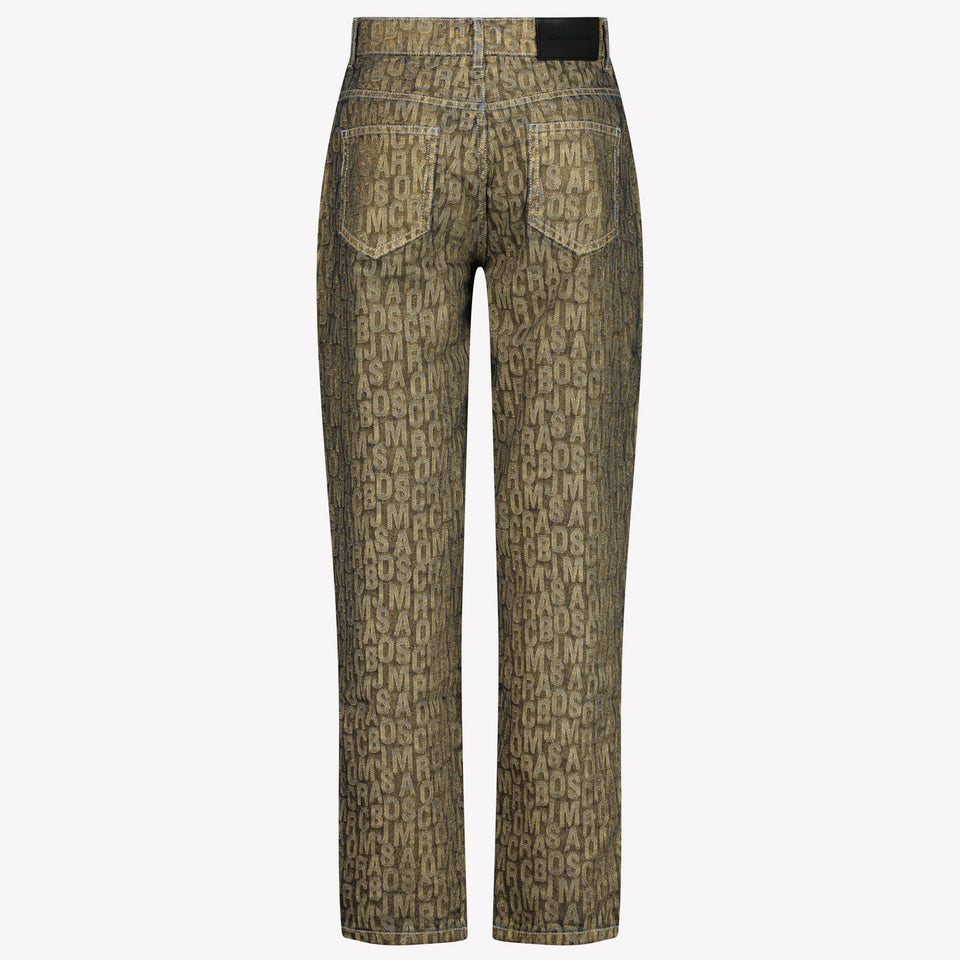 Marc Jacobs Meisjes Broek Goud