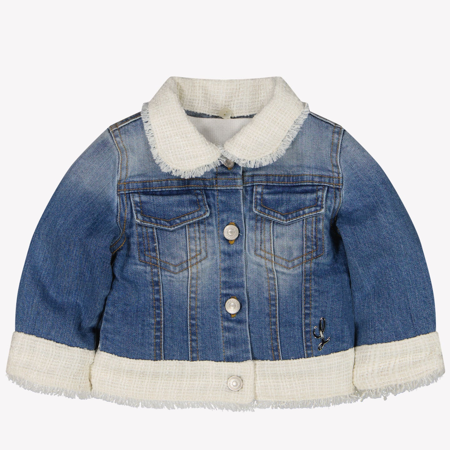 Lapin House Baby Mädchen Jacke Jeans