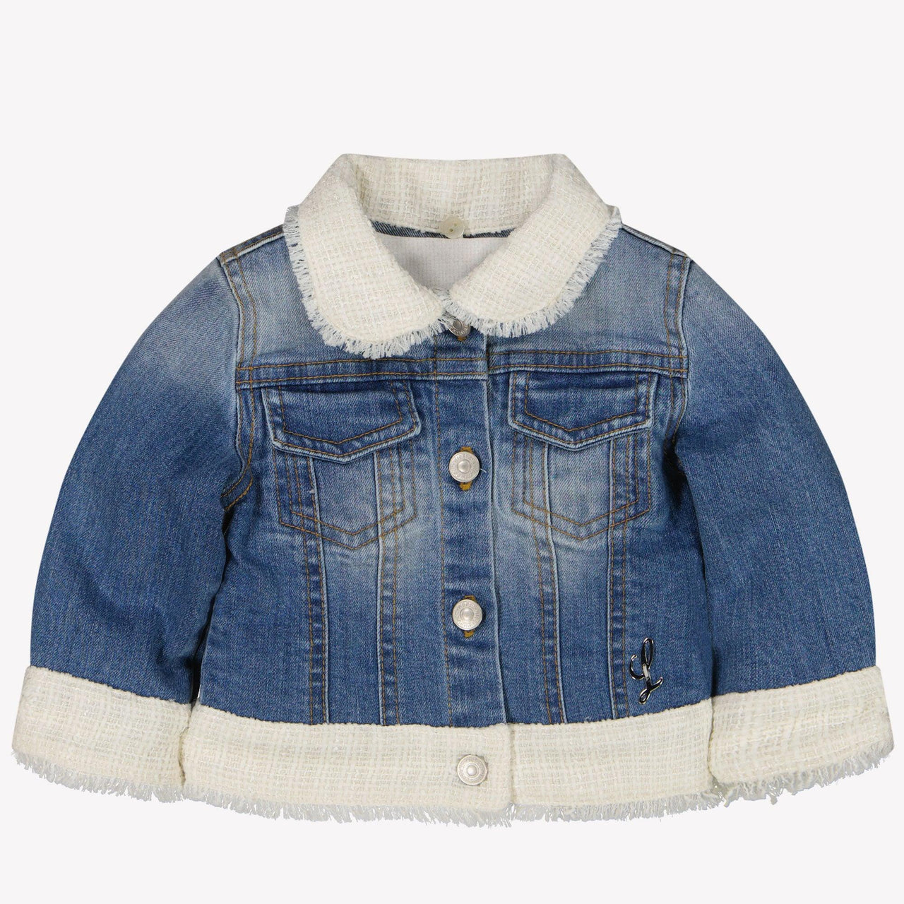 LapHouse Baby Mädchen Jacke Jeans