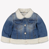LapHouse Baby Mädchen Jacke Jeans