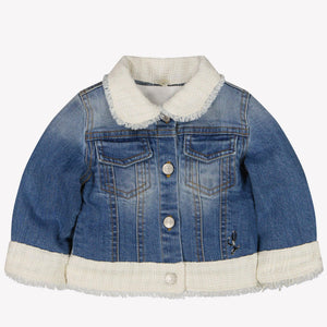 LapHouse Baby Mädchen Jacke Jeans