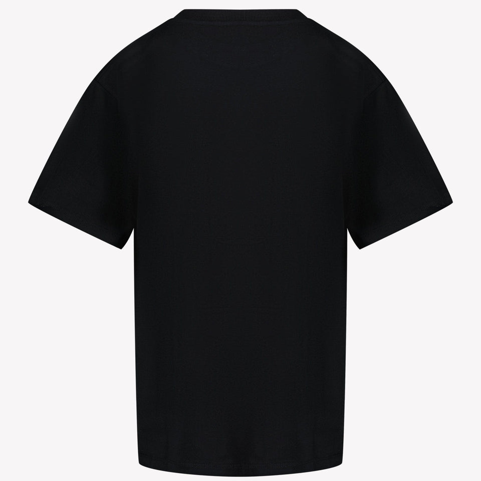 Moschino Meisjes T-shirt Zwart