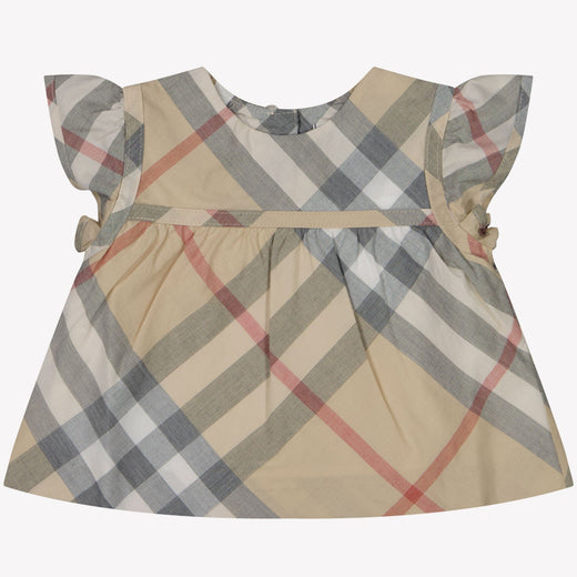 Burberry Baby piger bluse lys beige