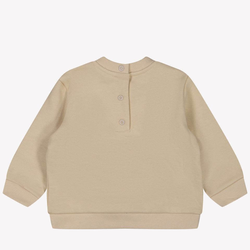 Fendi Bébé Garçons Pull-over Beige