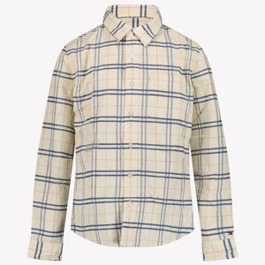 Tommy Hilfiger Enfant Garçons Blouse Beige Clair