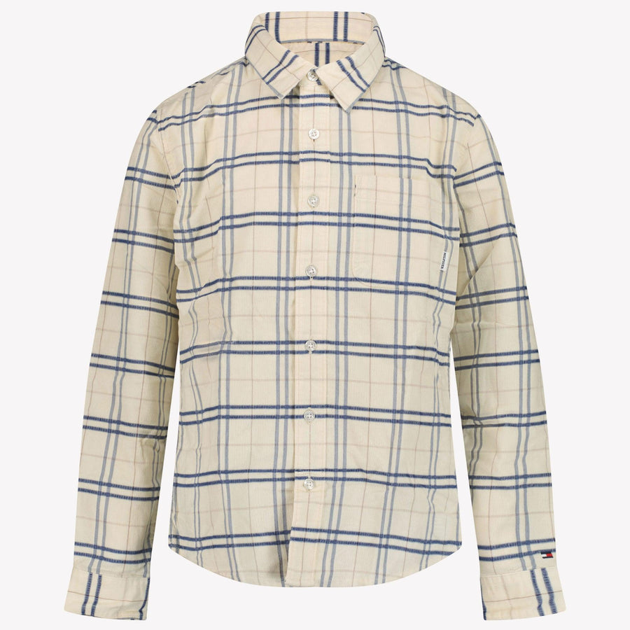 Tommy Hilfiger Enfant Garçons Blouse Beige Clair