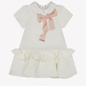 Fendi Bébé Filles Robe Blanc