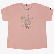 Tommy Hilfiger Baby Girls T-shirt Light Pink