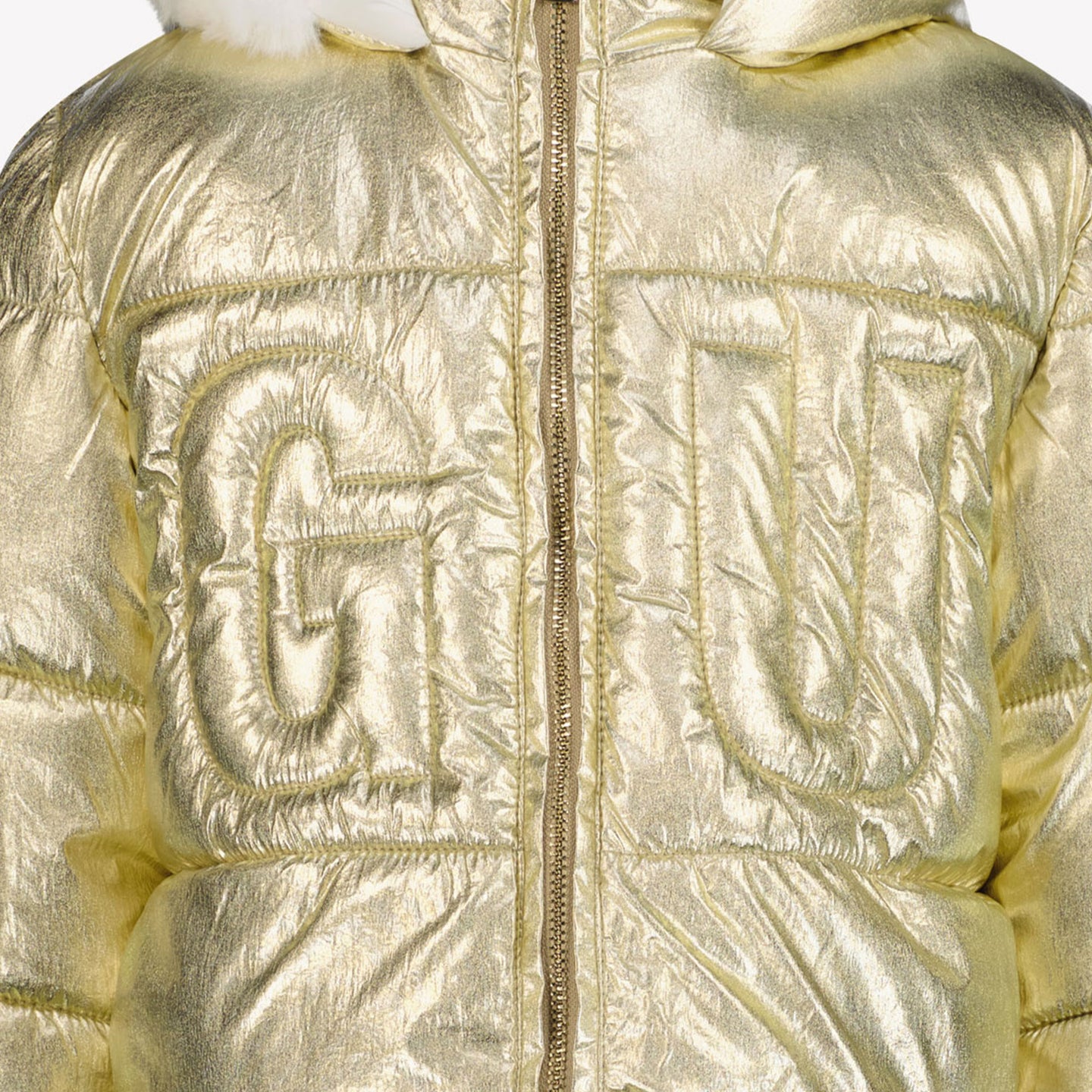 Guess Ragazzo Ragazze Giacca invernale Oro