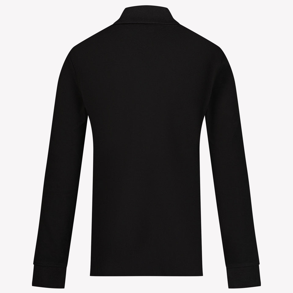 Tommy Hilfiger Chicos polo negro