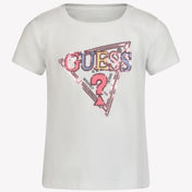 Guess Filles T-shirt Blanc