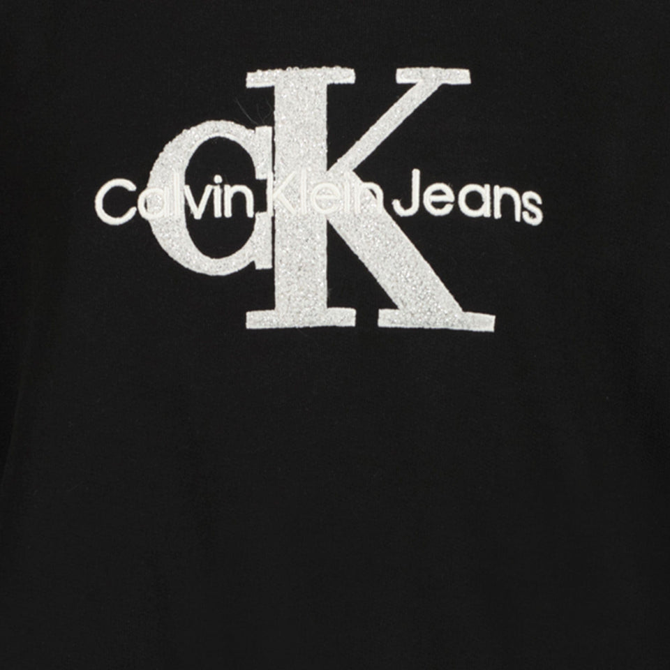 Calvin Klein Meisjes Trui Zwart