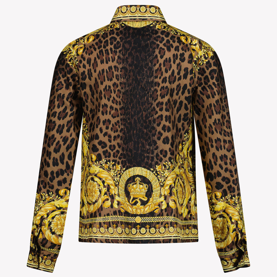 Versace Meisjes Blouse Bruin