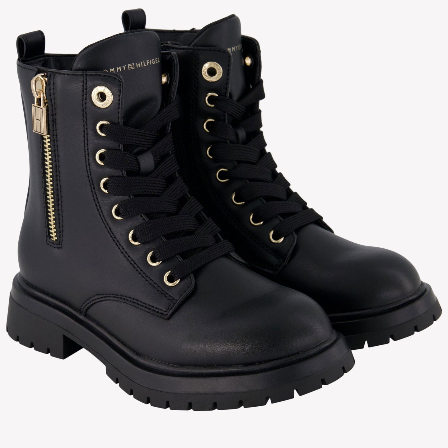 Tommy Hilfiger Mädchen Stiefel Schwarz