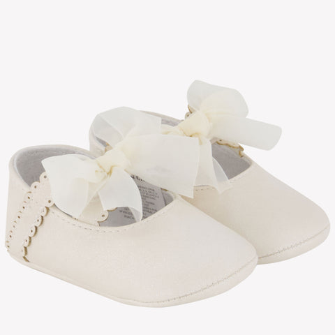 Mayoral Baby Mädchen Schuhe aus weiß