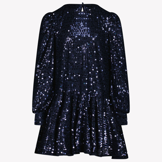 Abel et Lula Kinder Filles Robe Navy