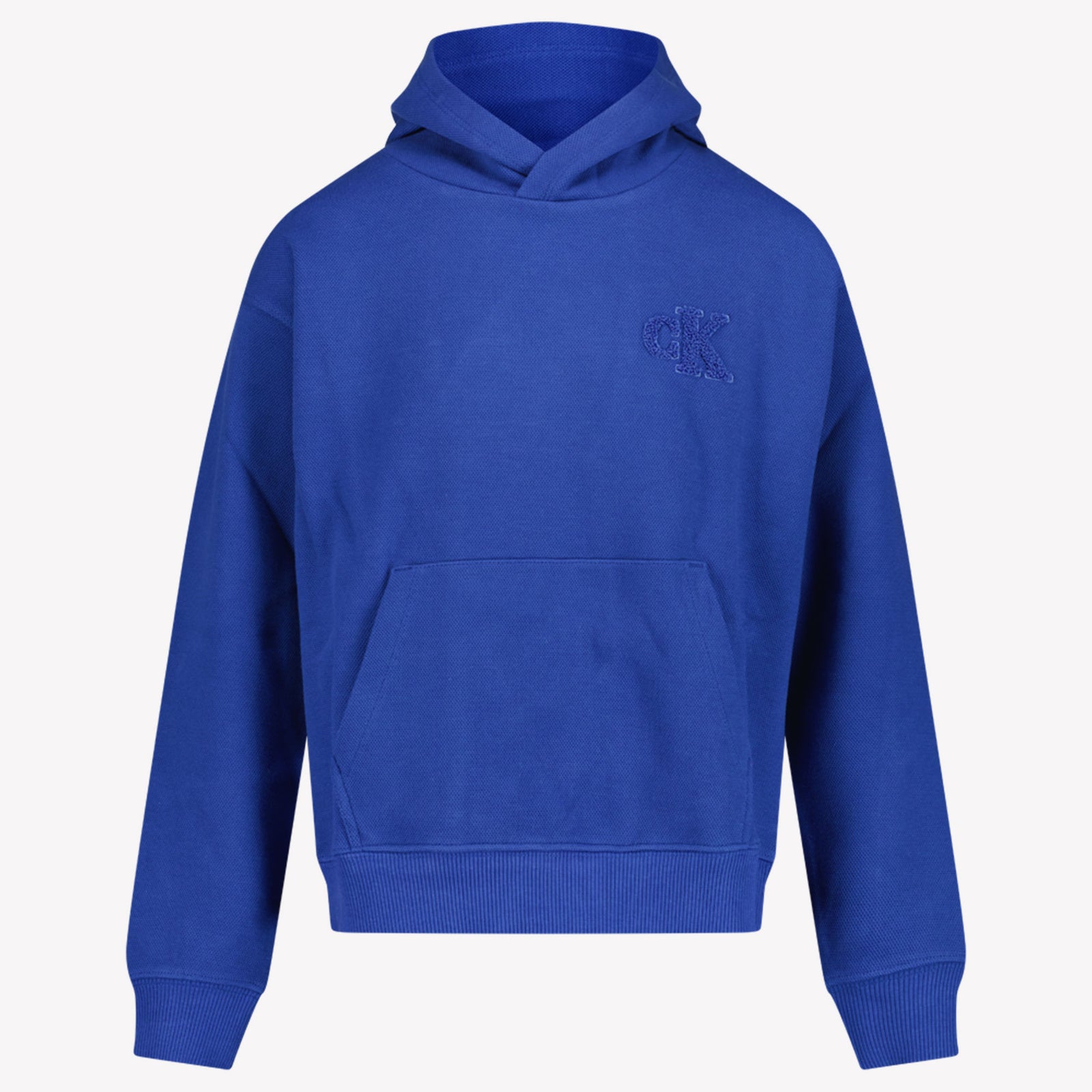 Calvin Klein Garçons Pull-over Bleu Cobalt