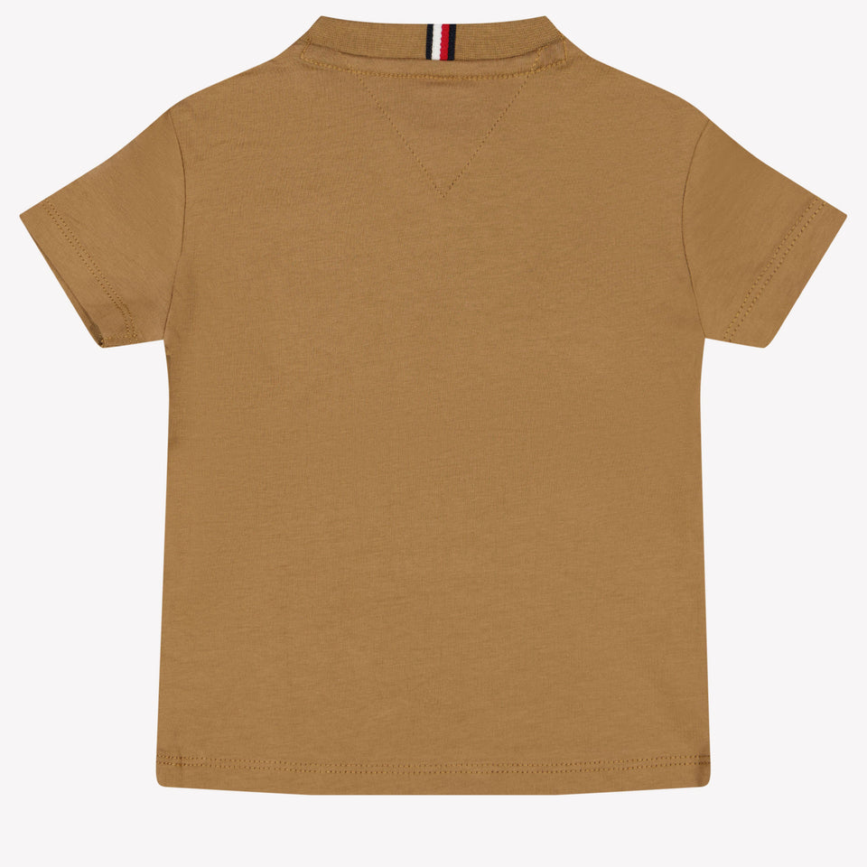 Tommy Hilfiger Bebé Chicos Camiseta Camel