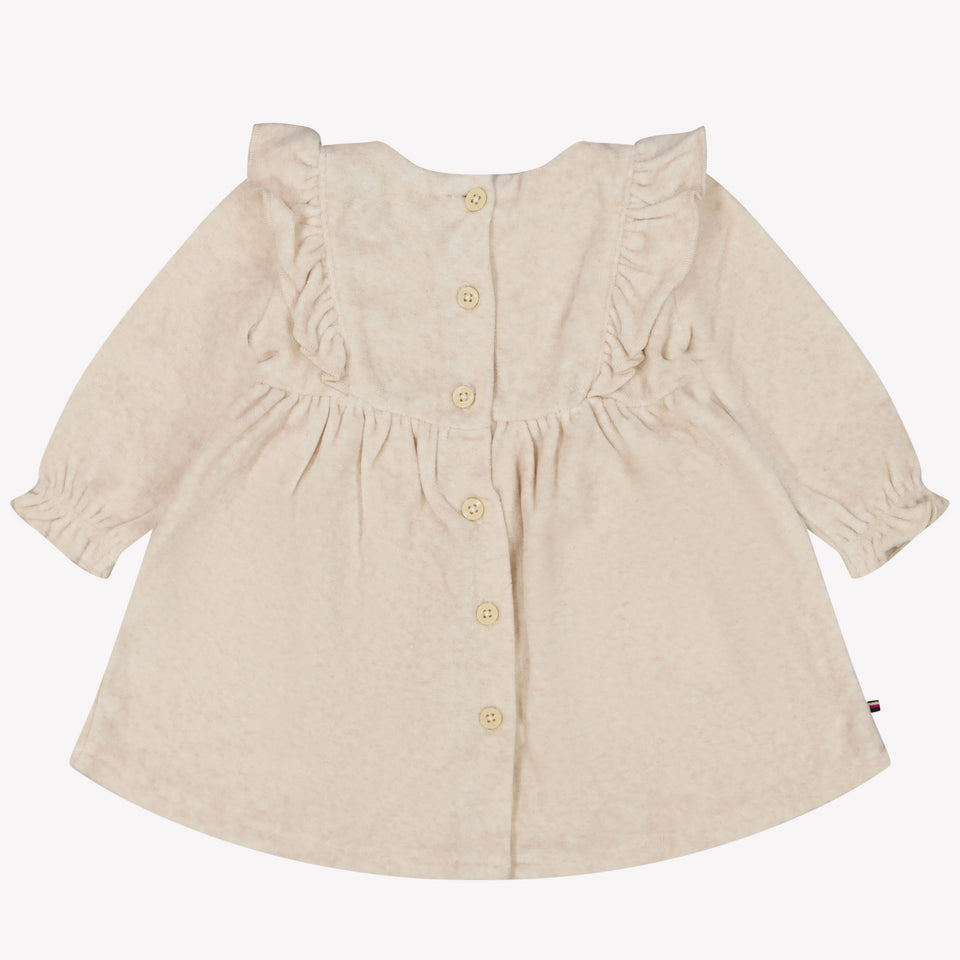 Tommy Hilfiger Baby Girls Dress Beige