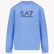 EA7 Ragazzi Maglione Azzurro