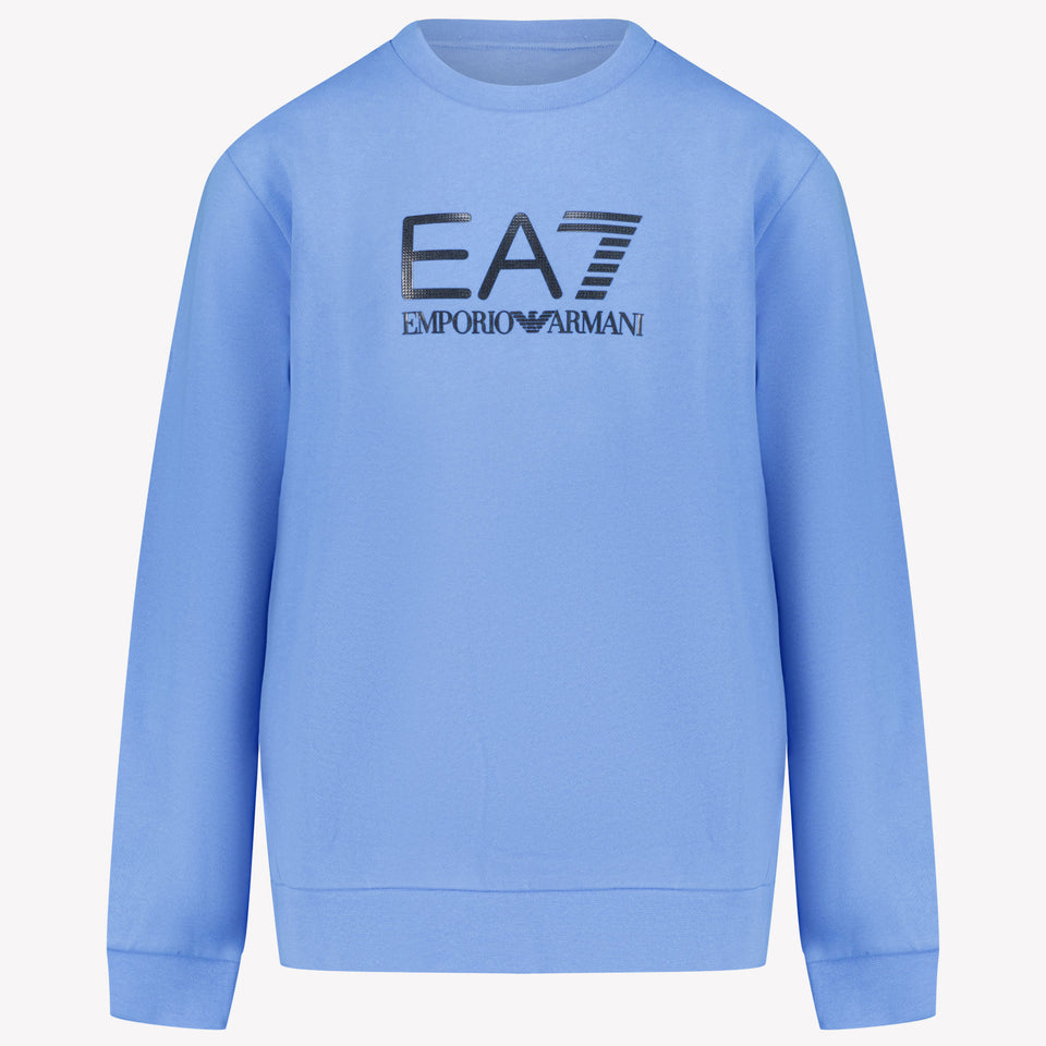 Ea7 Boys Pullover Hellblau