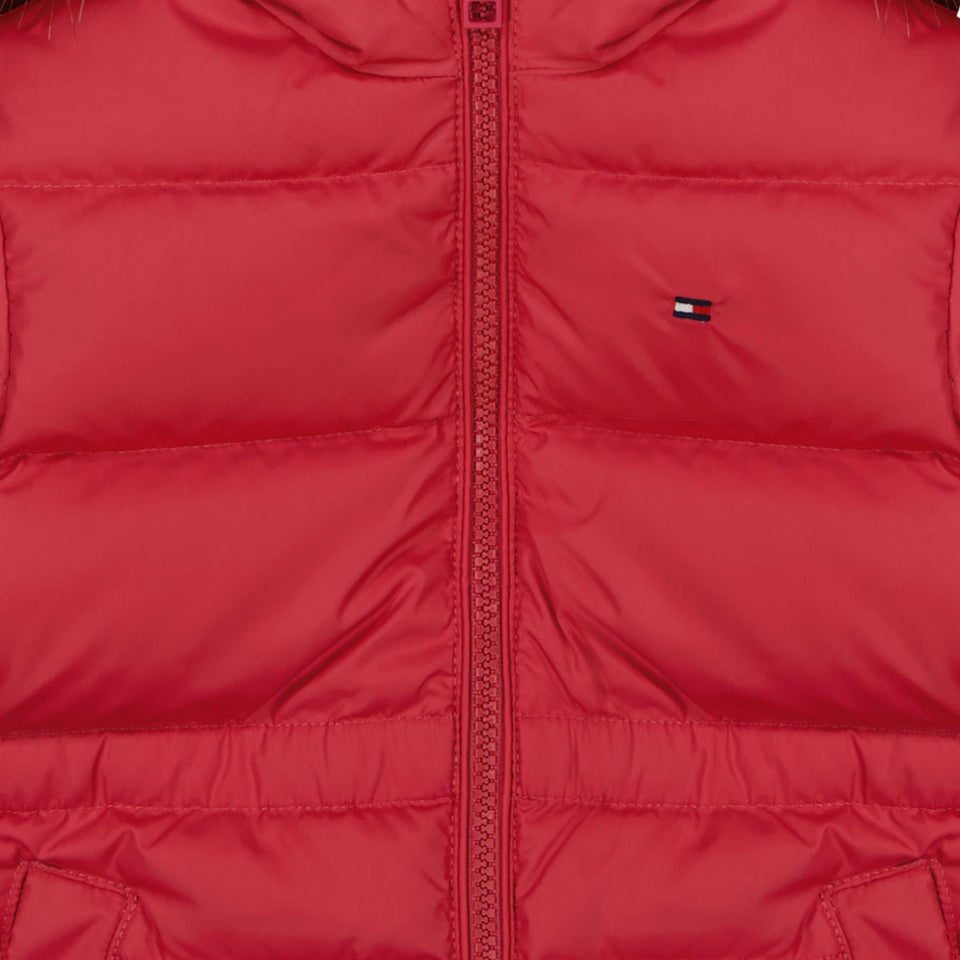 Tommy Hilfiger Bambino Ragazze Giacca invernale Fucsia