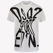 Dsquared2 Ragazzi Maglietta Bianco