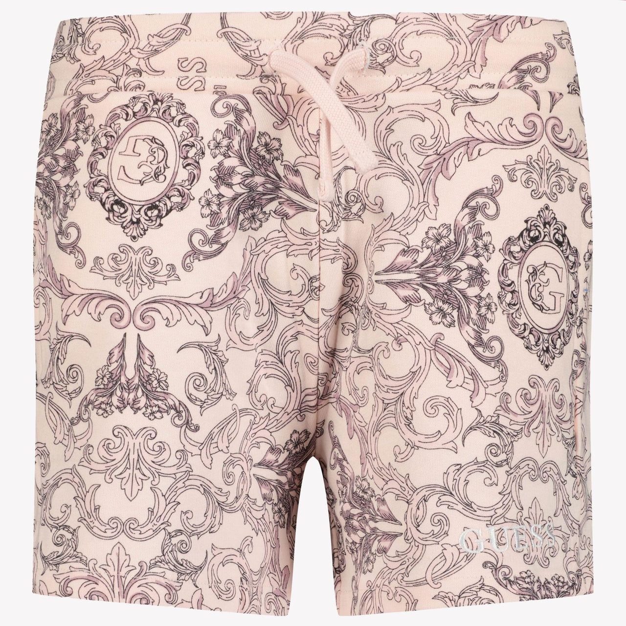 Guess Kinder Mädchen Shorts Lachsfarben