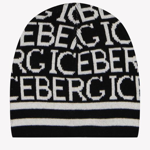 Iceberg Enfant Garçons Manteau Noir