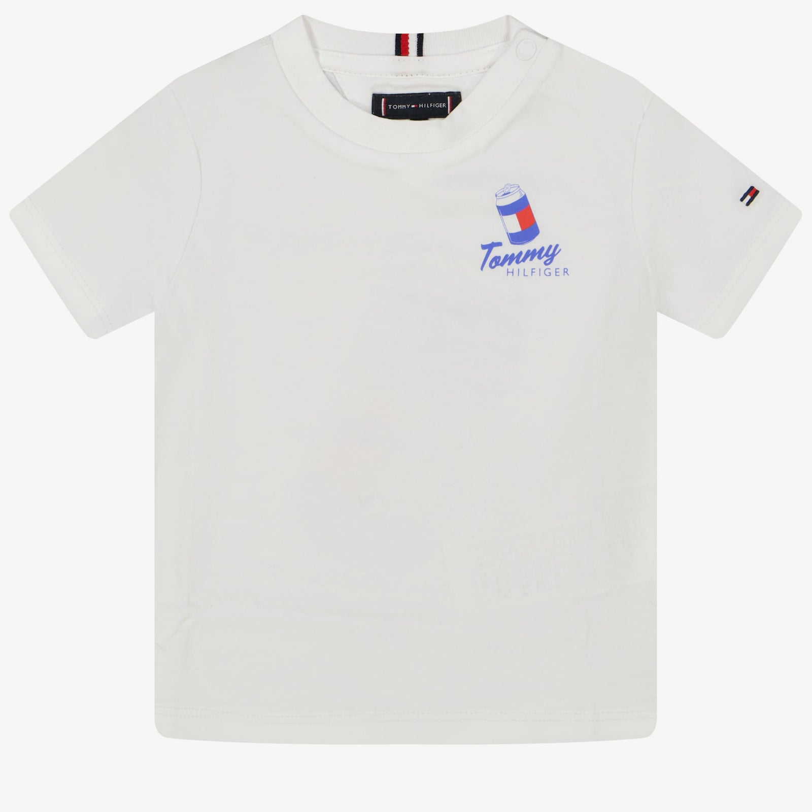 Tommy Hilfiger Bebé Chicos Camiseta Blanco