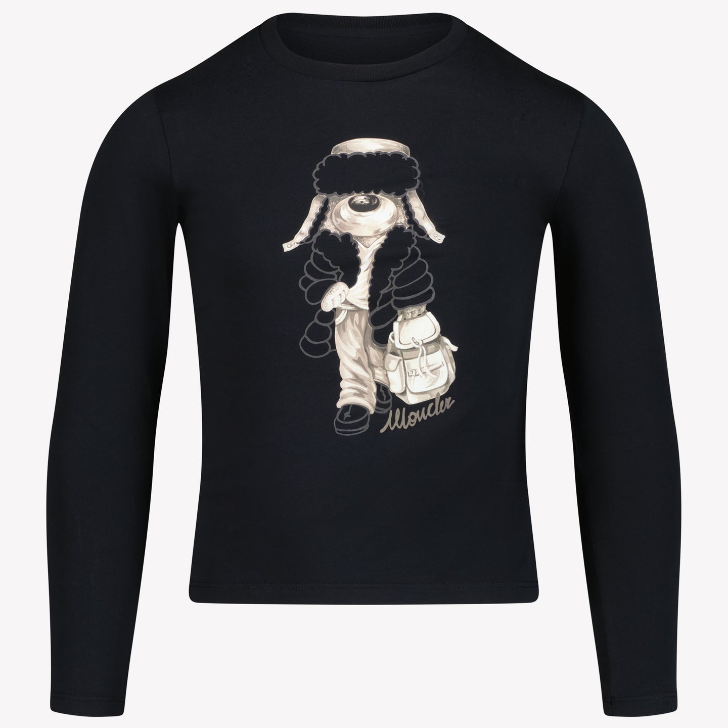 Moncler Mädchen T-Shirt Schwarz