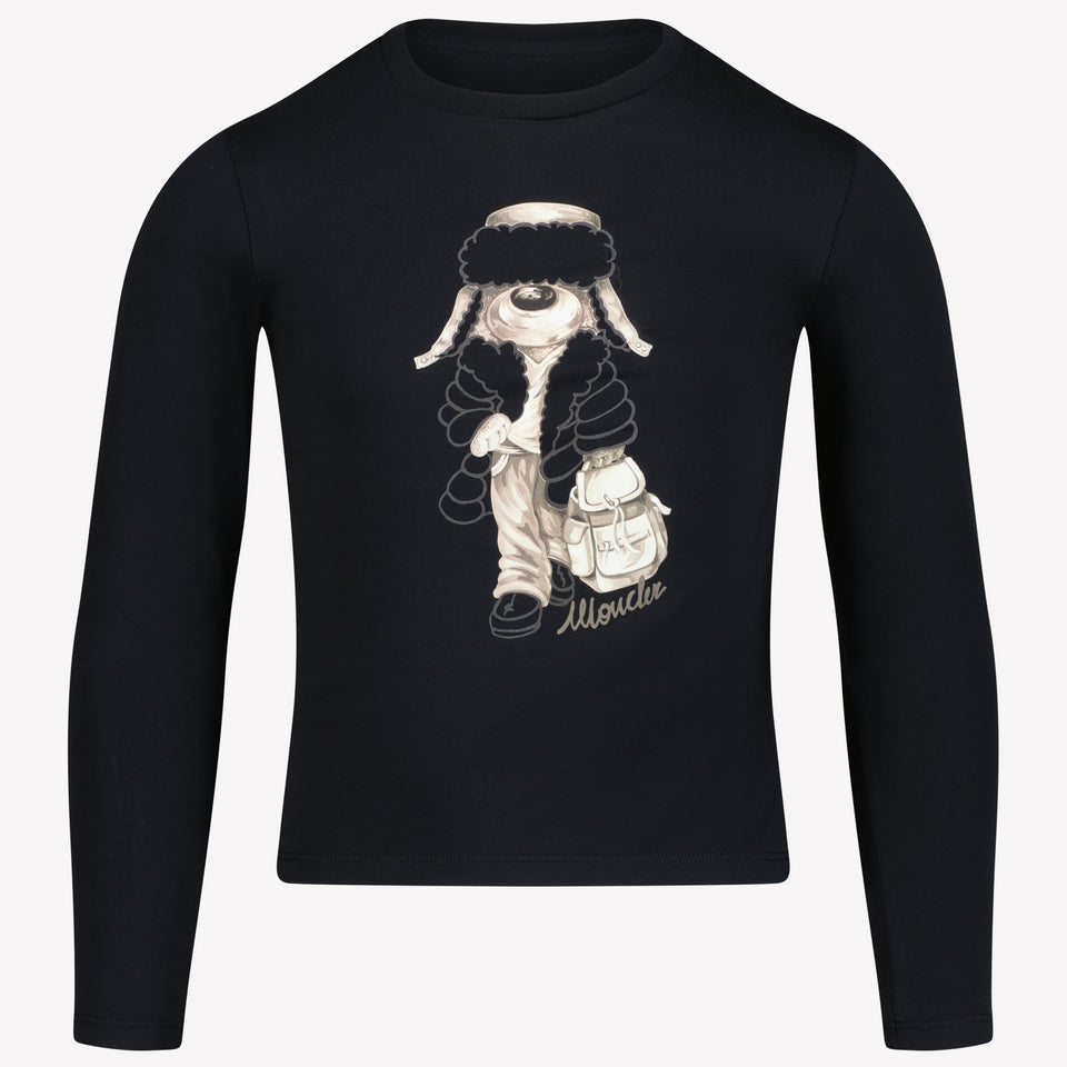 Moncler Girls T-shirt Black