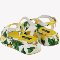 Dolce & Gabbana Kinder Meisjes Sandalen Geel